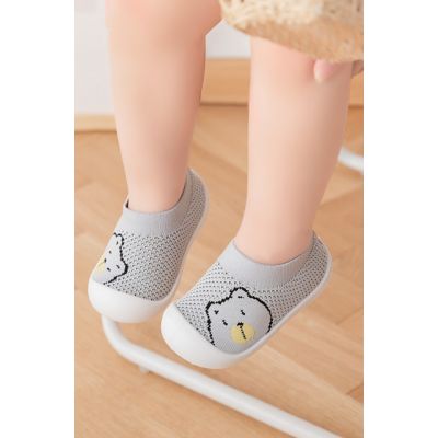 Mocasini gri - Teddy MDD2661-2-p33.Marimea 26