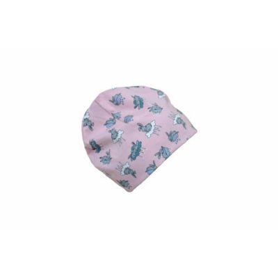 Caciula Bunny Pink, in strat dublu, 48-50 cm KDECD35BUNP