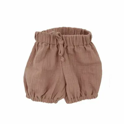 Pantalonasi bufanti din Muselina Romantic Rose 12-18 luni KDEPBM1218RR