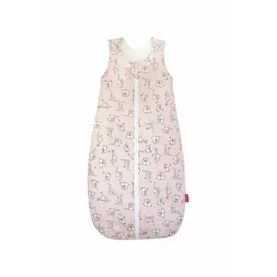 Sac de dormit copii, Loving Bear Pink, din bumbac, 110 cm, 2.5 tog - Iarna KDET11025LBP