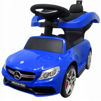 Masinuta de impins mercedes c63 amg r-sport - albastru edeediamgc63albastru