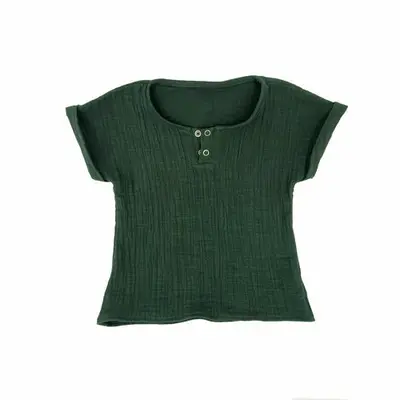 Tricou din Muselina Curious Explorer 4-5 ani KDEBM45CE