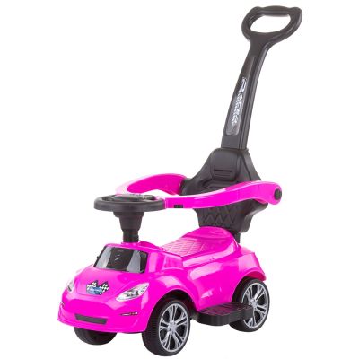 Masinuta de impins chipolino turbo pink cu maner hubroctr02106pi