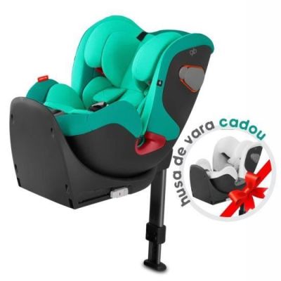 Scaun auto gb convy-fix laguna blue+husa de vara gb convy-fix smb619000271619000406