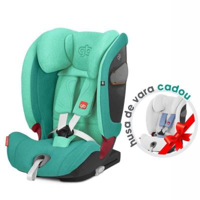 Scaun auto gb everna-fix laguna blue+husa de vara gb everna-fix smb619000343619000404