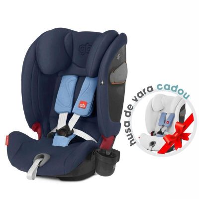 Scaun auto gb everna-fix night blue+husa de vara gb everna-fix smb619000349619000404