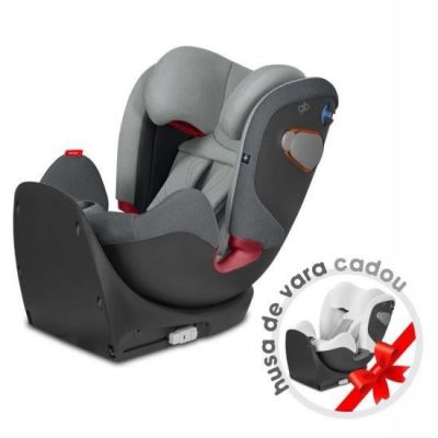 Scaun auto gb uni-all london grey+husa de vara gb uni-all smb619000315619000408