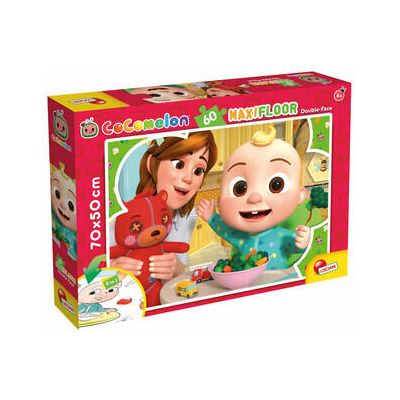 Puzzle de colorat maxi - cocomelon la masa (60 piese)