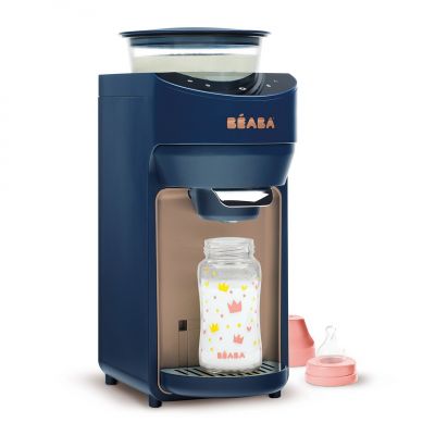 Espressor de Lapte Praf Milkeo Night Blue de la Beaba