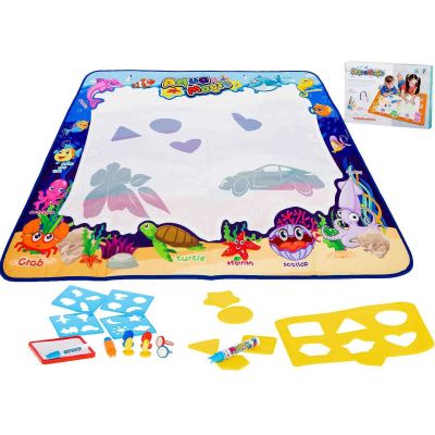 Covoras pentru desen cu apa 100x80 cm si accesorii  Ikonka IK17756 BBJIK17756_Initiala