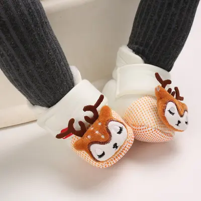 Cizmulite albe - Renul MBB262-1-c5.3-6 luni (Marimea 18 incaltaminte)