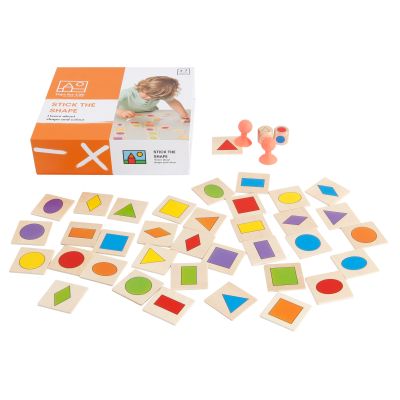 Joc educativ cu forme geometrice gaseste si lipeste - oketfl900000082