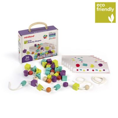 Joc educativ de insirat eco forme geometrice - okeml32157