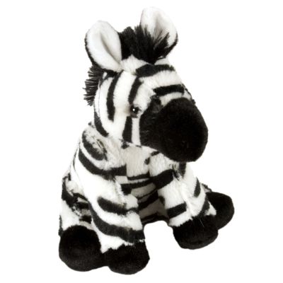 Pui de zebra - jucarie plus wild republic 20 cm wr10853