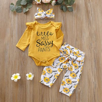 Compleu galben pentru fetite - Little miss ADFSB30-1-R2