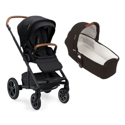 Nuna - Carucior 2 in 1 Mixx Next Caviar BBBST13417CVRGLSET