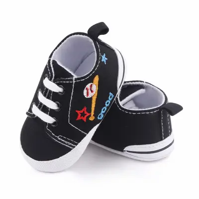 Tenisi negri pentru bebelusi - Good mood LID0586-sa27