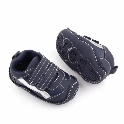 Adidasi bleumarine cu dunga argintie ADd2616-3-sa26