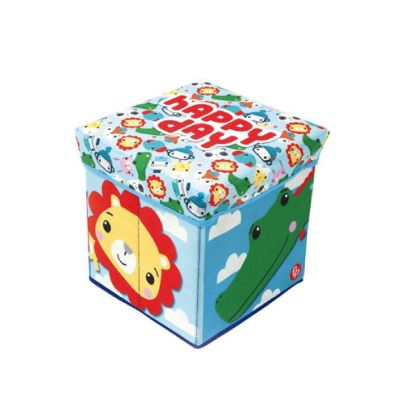 Taburet pentru depozitare jucarii Fisher Price, Happy Day BBXFP10300