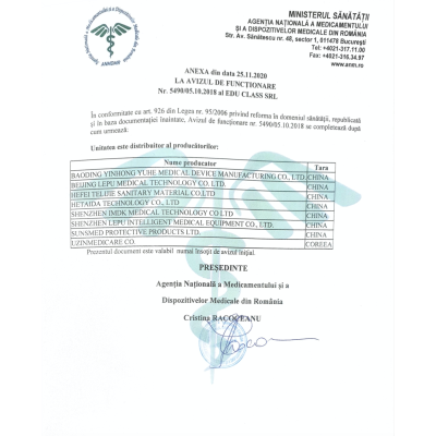 Test rapid antigen - kit pentru autotestare sars-cov-2 (imunocromatografie prin captură de aur coloidal) - set 25 buc