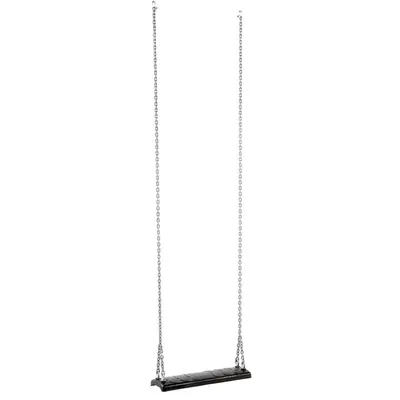 leagan din cauciuc cu lant negru - okekbt123.010.006.001
