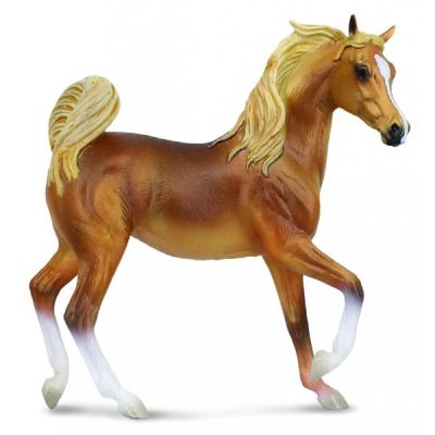 Figurina cal auriu chestnut xl collecta - okecol88475xl
