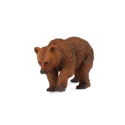Figurina pui de urs brun s collecta - okecol88561s