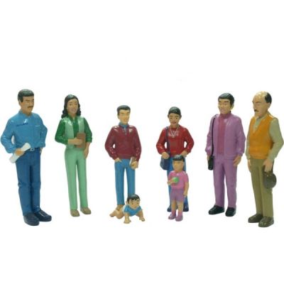 Figurine familie sudamericana miniland - okeml27398