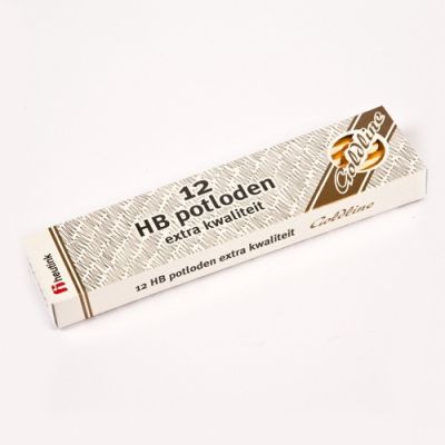 Set 12 creioane goldline hb din lemn galben - heutink - okee061065