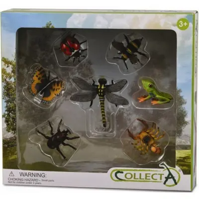 Set 7 figurine insecte collecta - okecol89268wb