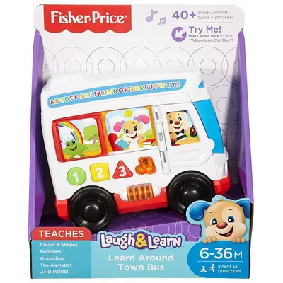 Autobuzul cu lumini si sunete laugh&learn - fisher price - okeftg17