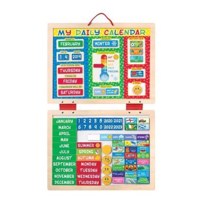 Calendar magnetic activitatile zilnice - melissa & doug - okemd9253