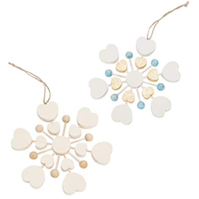 Decoratiune de pictat fulg de zapada maxi - okebel50360