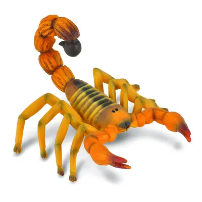 Figurina scorpion galben pictata manual m collecta - okecol88349m