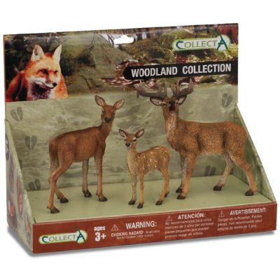 Set 3 figurine animale din padure - collecta - okecol89273lpp