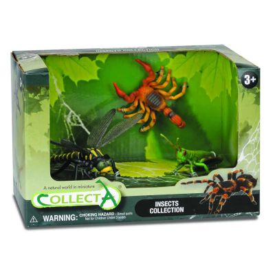 Set 3 figurine insecte - collecta - okecol89136sob