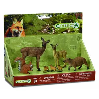 Set 5 figurine lumea padurii collecta - okecol89570lpp