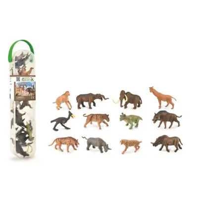 Cutie cu 12 minifigurine animale preistorice - okecola1100c