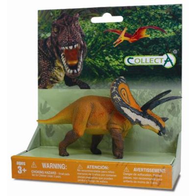 Figurina pe platforma dinozaur torosaurus pictata manual xspp collecta - okecol89424xspp