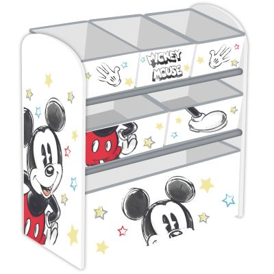 Organizator jucarii cu cadru din lemn Mickey Mouse BBXWD13694
