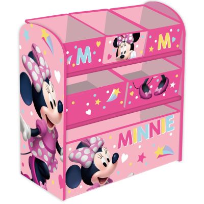 Organizator jucarii cu cadru din lemn Minnie's Bow-tique BBXWD13981