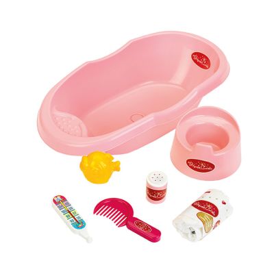 Set de baie cu accesorii pentru papusi coralie tk1647