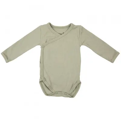 Body cu maneca lunga, din bambus whisper green 50-56 tnatm-bsx50-540