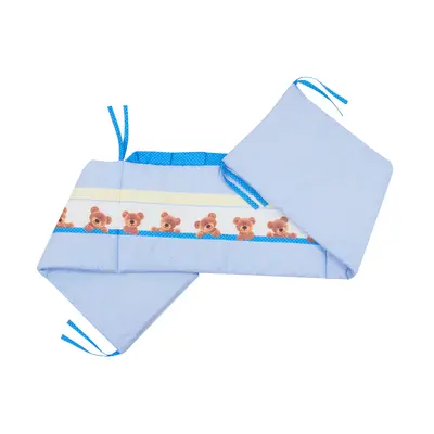 Aparatoare Laterala MyKids Teddy Bulinuta Albastru 120x60 - MYK00007153