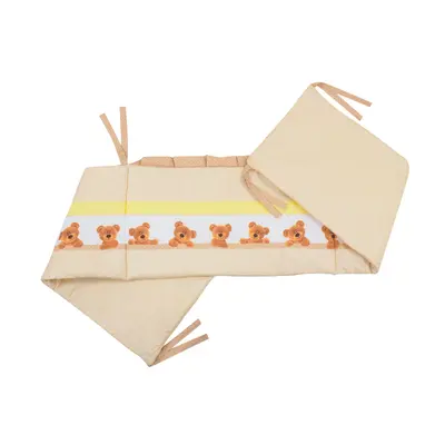 Aparatoare Laterala MyKids Teddy Bulinuta Maro 140x70 - MYK00007158