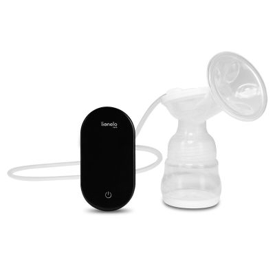 Lionelo - Pompa de san Fidi Go, Functie de masaj, Autonomie pana la 90 min, Afisaj LED, Cu accesorii, Gri Pal BYNLOC-FIDI-GO_GREY_STONE