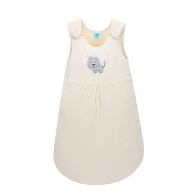 Sac de dormit BIO Organic crem, leu, 90 cm. Fillikid KRS115-90-09