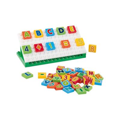 Joc de construit Unico Learn ABC 33 piese Hausmann KRS886257_8631