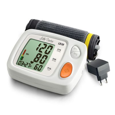 Tensiometru electronic de brat Little Doctor LD 30, Validat clinic BHS, adaptor inclus, Afisaj... BITld30