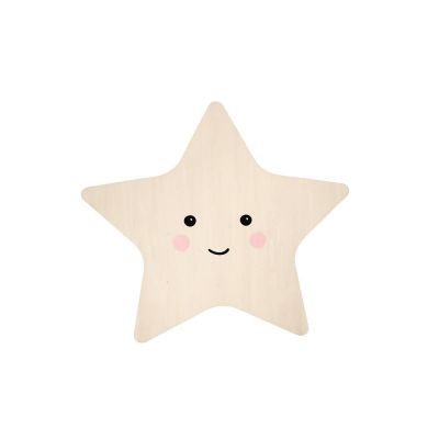 Lampa de veghe de perete, cu led, lumina reglabila si oprire cronometrata, forma stea, Lumilu Silhouette Star, Reer 52177